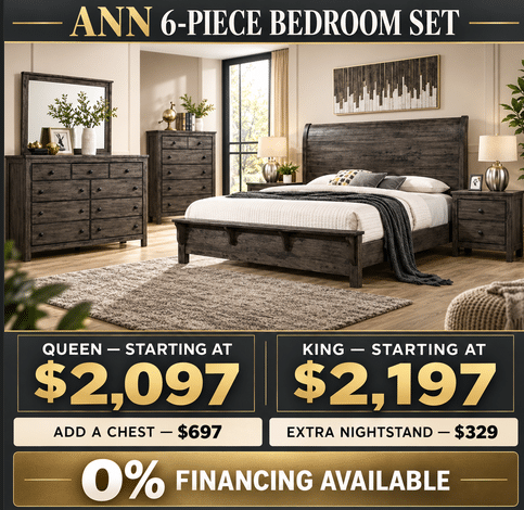 Ann 6-Piece Bedroom Set