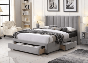 Platform Queen Storage Bed with Drawers