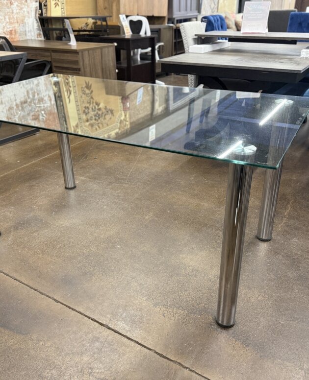 Torino Glass Dining Table