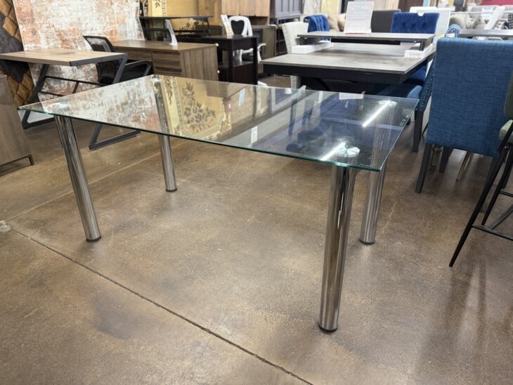 Torino Glass Dining Table