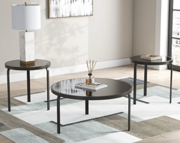 NovaBlack Coffee Table Set