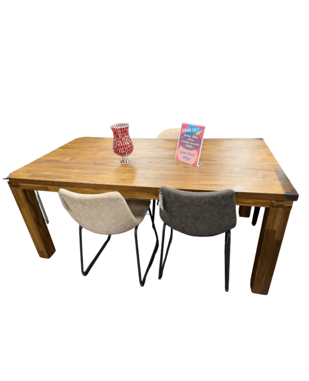 Hudson Dining Set with 4 Chairs