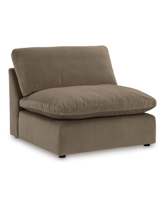 Sophie Cocoa Armless Chair