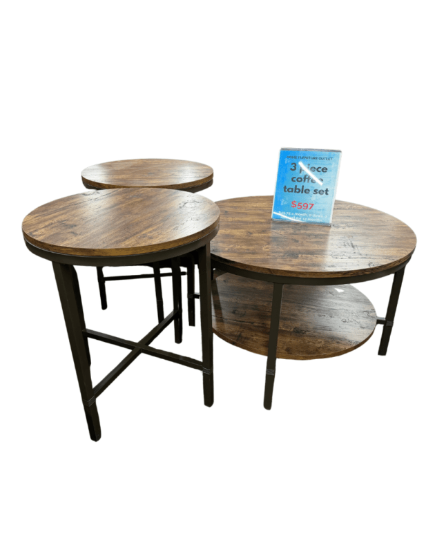 Wellwood 3-Piece Coffee Table Set