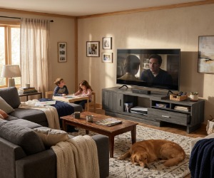 Zenvra Expandable TV Stand