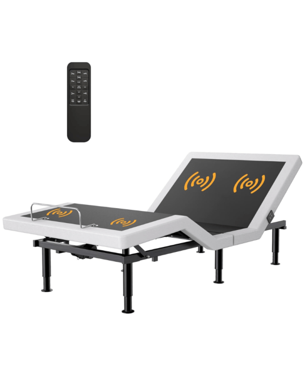 Twin XL Adjustable Bed Frame with Massage