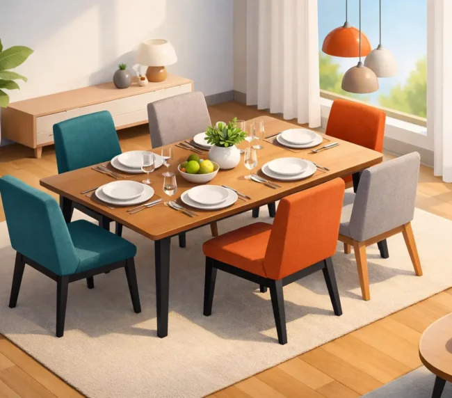 Dining Table and Chair Sets for 6 That Fit