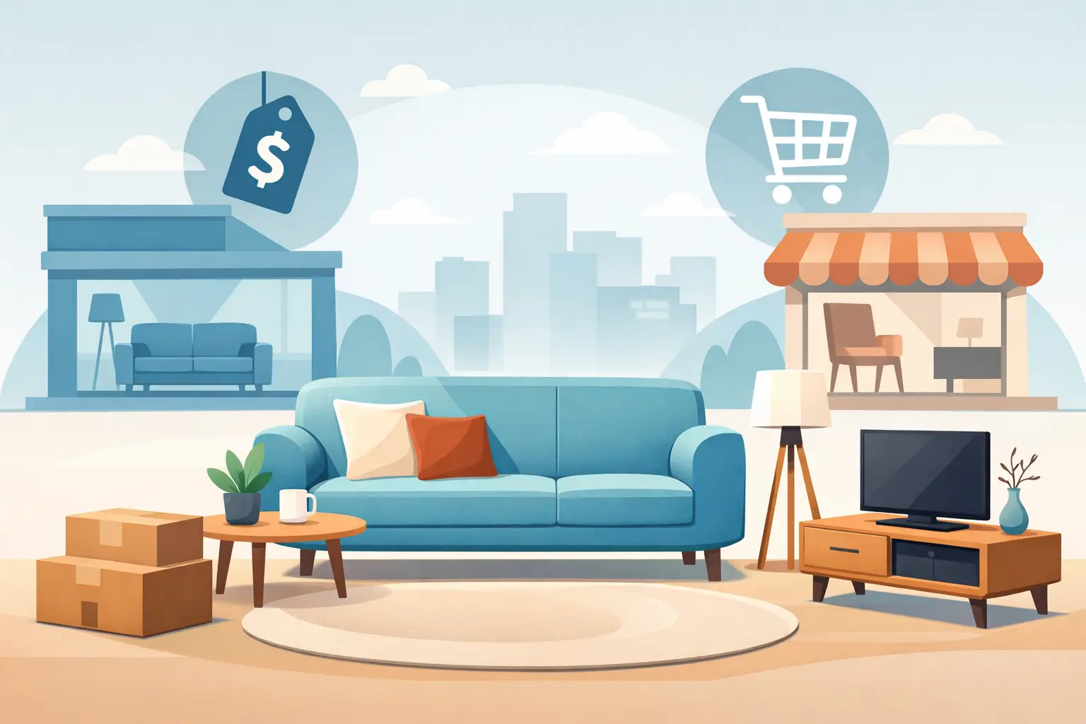 Where to Buy Inexpensive Living Room Furniture