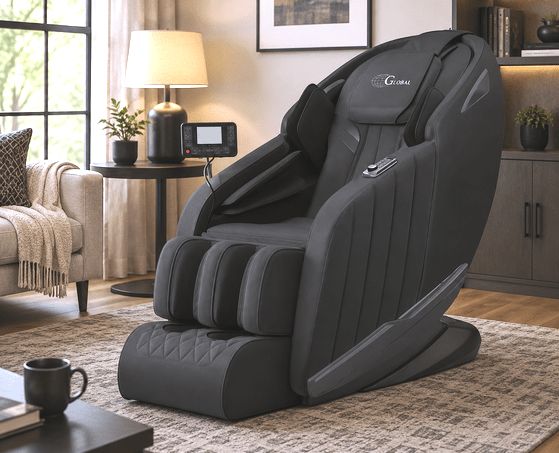 Global Premium Massage Chair with Touchscreen Control – Luxury Full Body Relaxation