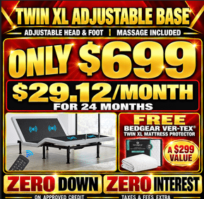 Sleep Better Every Night with a Premium Adjustable Bed Frame, XL