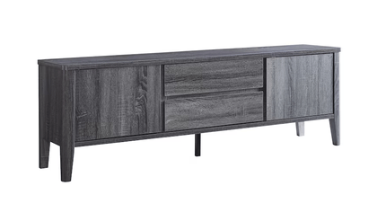 66-Inch Grey TV Stand with Storage | Home Furniture Outlet Windsor - Image 4