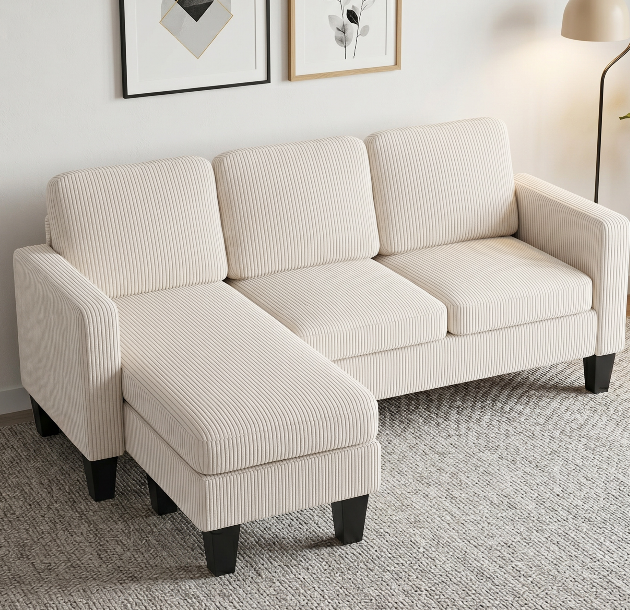 Cream Sectional Sofa | Sectionals