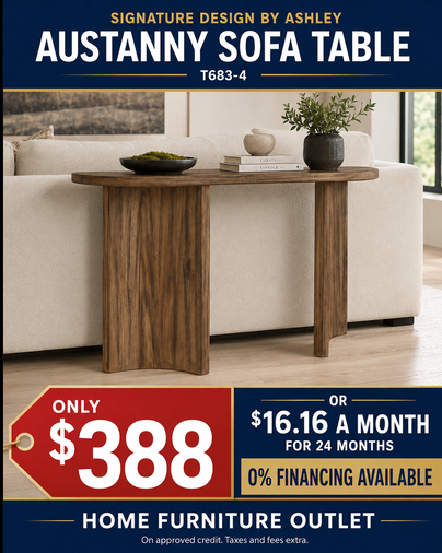 Ashley Austanny Sofa Table T683-4