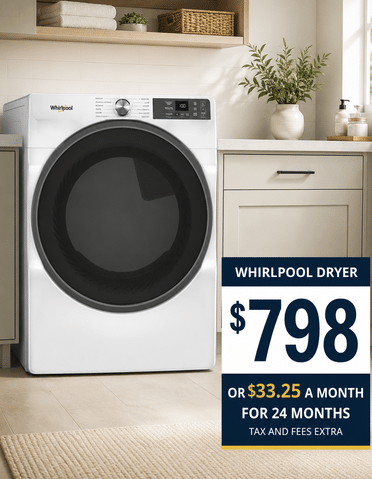 Whirlpool 7.4 Cu. Ft. Electric Dryer Windsor | $798