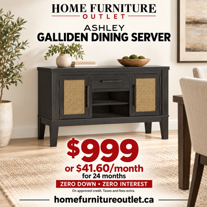 Ashley Galliden Dining Server – $999